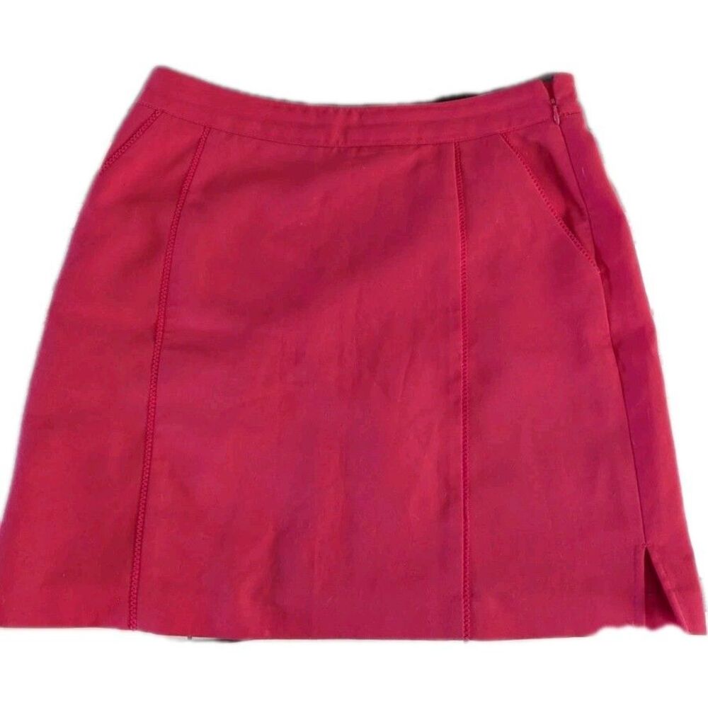 EP Pro Red Skort Women Size 6 Golf Tennis Skirt Shorts Athletic Classic 18”